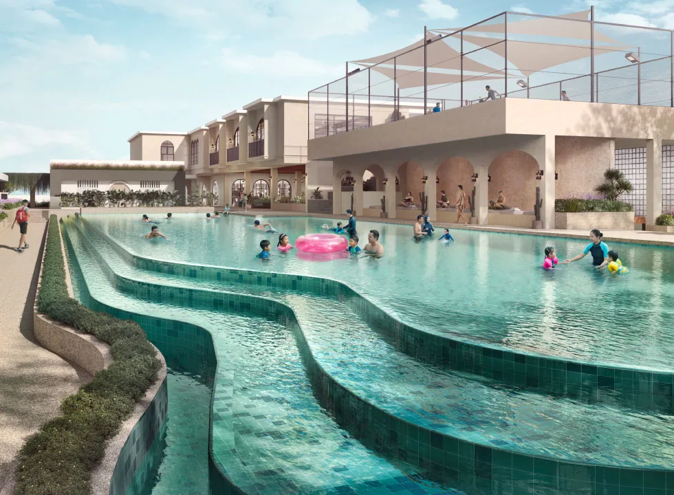 Tamu swimming pool artist’s impression